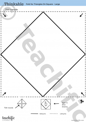 Preview image for Thinkable: Fold It - Triangles on Squares