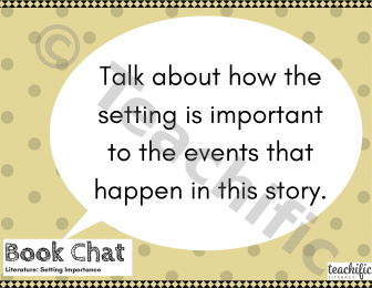 Preview image for Book Chats: Setting Importance