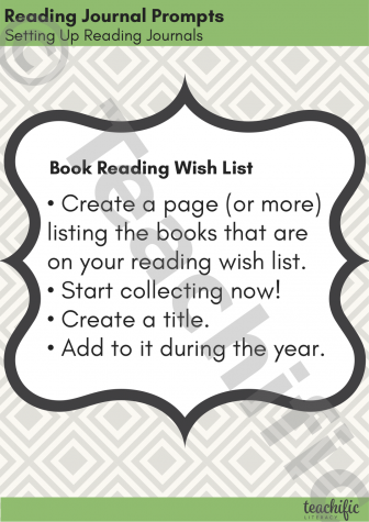 Preview image for Reading Journal Prompts: Book Reading Wish List