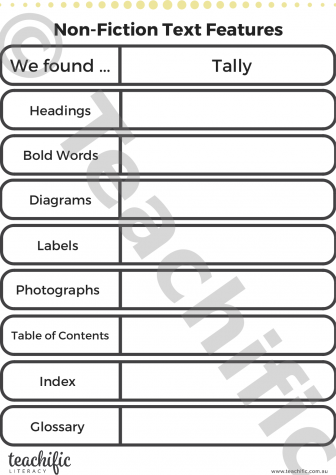 Preview image for Tally Charts: Text Features