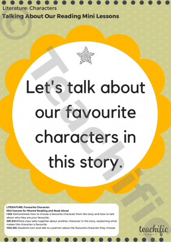 Preview image for Talking About Our Reading: Favourite Character