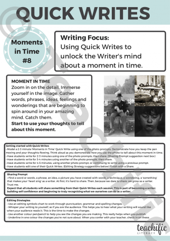 Preview image for Quick Writes: Moments in Time #8