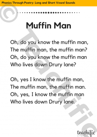 Preview image for Phonics Through Poetry: Muffin Man