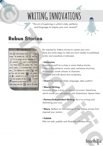 Preview image for Writing Innovations: Rebus Stories