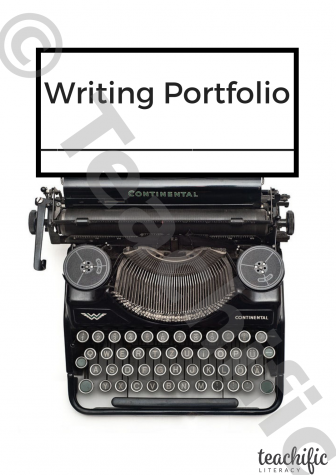 Preview image for Tools For Real Writers: Writing Portfolio Cover - Typewriter