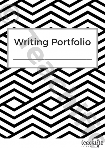 Preview image for Tools For Real Writers: Writing Portfolio Cover - Zigzag