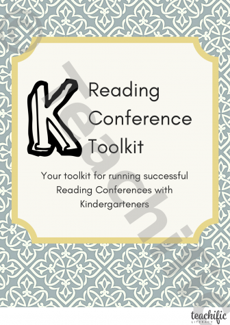 Preview image for Reading Conference Toolkits: Kindergarten