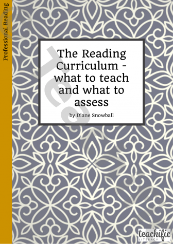 Preview image for The Reading Curriculum: What to Teach and What to Assess