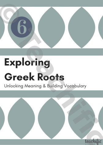 Preview image for Exploring Greek Roots - Yr 6