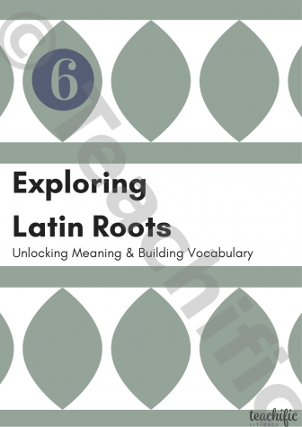 Preview image for Exploring Latin Roots - Yr 6