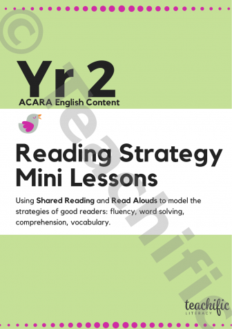 Preview image for Reading Strategy Mini Lessons - Yr 2