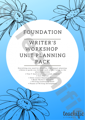 Preview image for Writer's Workshop Unit Planning Pack - Foundation