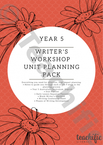 Preview image for Writer's Workshop Unit Planning Pack - Year 5