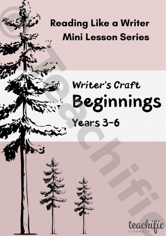 Preview image for Reading Like A Writer: Beginnings Yrs 2-6