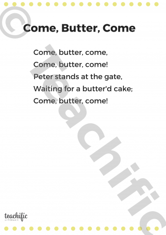 Preview image for Poems: Come, Butter, Come, K-2