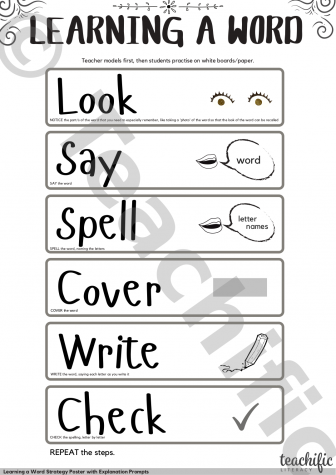 Preview image for Learning a Word Strategy with Explanation Prompts: A3 Poster - v4, K-6