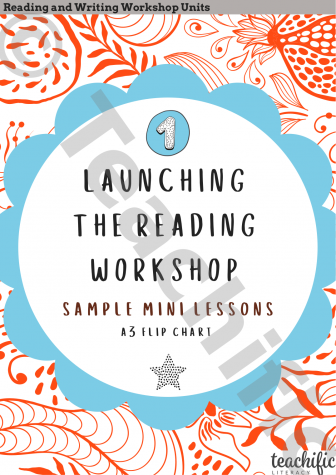 Preview image for Launching the Reading Workshop: Sample Mini Lessons - Flip Chart, Yr 1