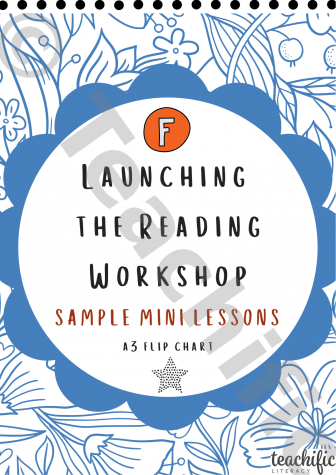 Preview image for Reading Workshop Mini Lessons - Launching: Flip Chart, Yr F