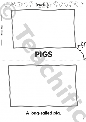 Preview image for Rhyme Bites - Pigs, 1 line pp