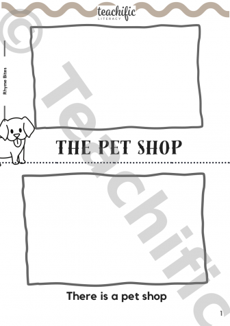 Preview image for Rhyme Bites - The Pet Shop, 1 line p/p