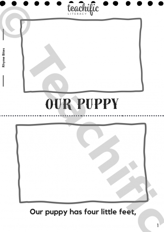 Preview image for Rhyme Bites Our Puppy 1 line pp