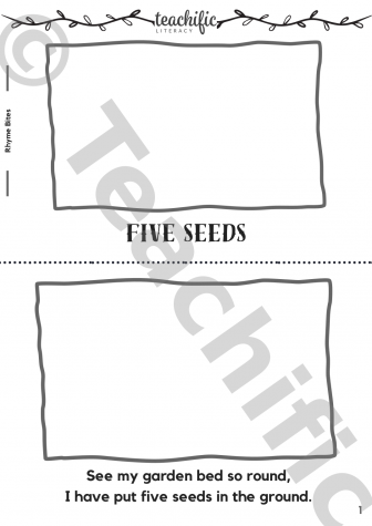 Preview image for Rhyme Bites - Five Seeds, 2 lines pp