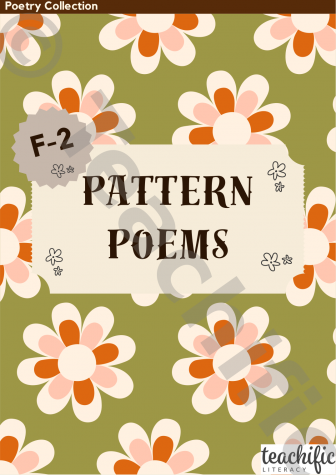 Preview image for Poetry Collection: Pattern Poems F-2