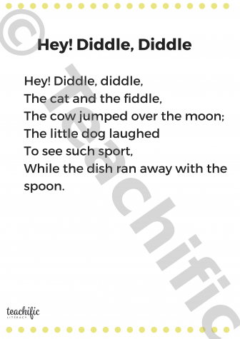 Preview image for Poems: Hey! Diddle, Diddle, K-2