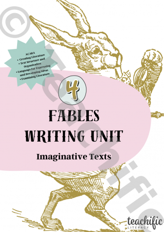 Preview image for Fables Writing Unit, Yr 4