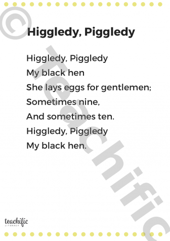 Preview image for Poems: Higgledy, Piggledy, K-2