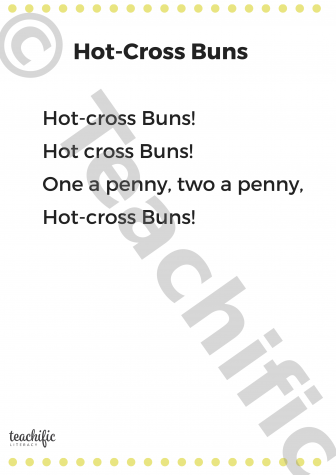 Preview image for Poems: Hot-Cross Buns, K-2