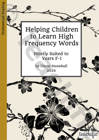 Preview image for Helping Children to Learn High Frequency Words F-1, 2024 