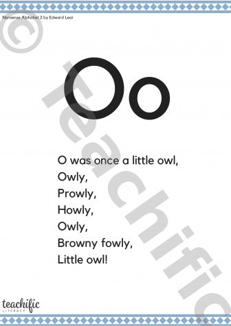 Preview image for Poems: O Was Once a Little Owl, K-2