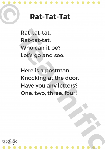 Preview image for Poems: Rat-Tat-Tat, Yrs K,1