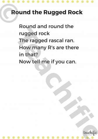 Preview image for Poems: Round the Rugged Rock, Yrs K,1