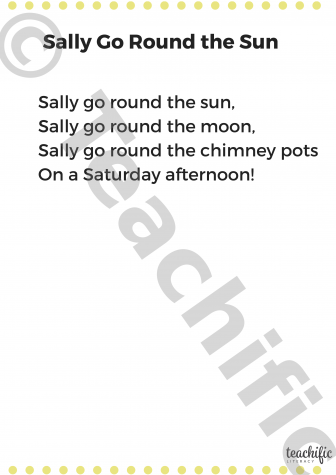 Preview image for Poems: Sally Go Round the Sun, K-2