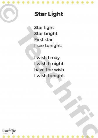 Preview image for Poems: Star Light, Yrs K,1