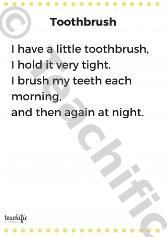 Preview image for Poems: Toothbrush, K-2