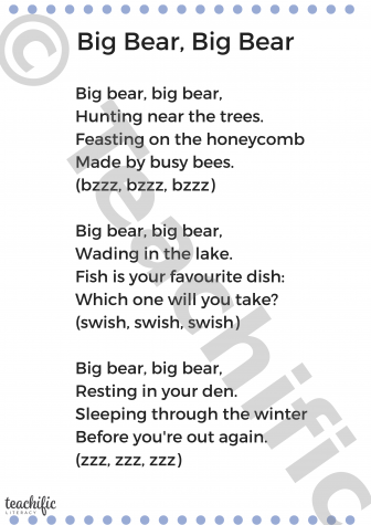 Preview image for Poem: Big Bear, Big Bear