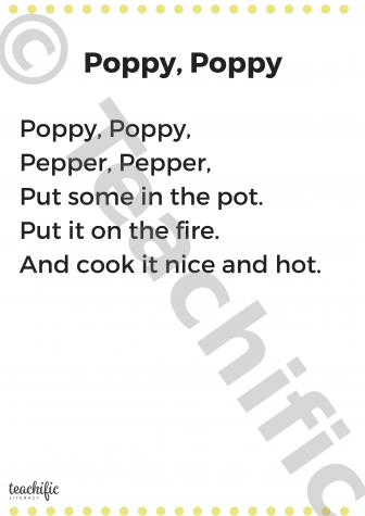 Preview image for Poem: Poppy, Poppy