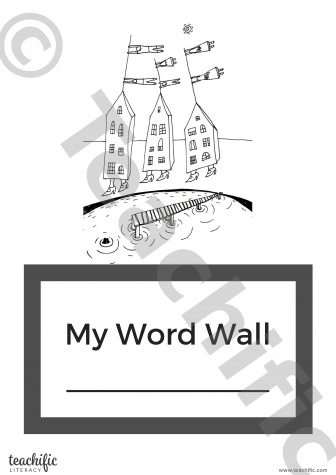 Preview image for Personal Word Wall: My Word Wall Cover - Running Houses