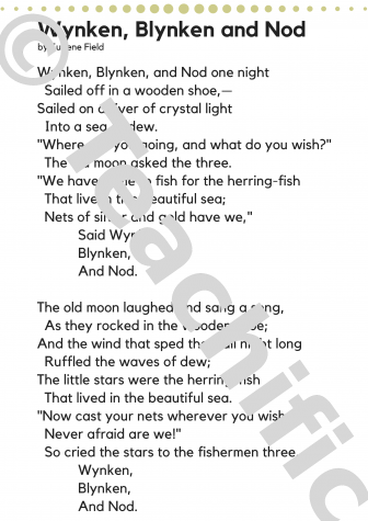 Preview image for Poems Yr 3,4: Wynken, Blynken and Nod - Eugene Field