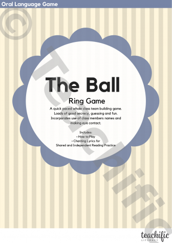 Preview image for Oral Language Games: The Ball