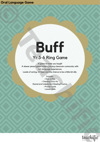 Preview image for Oral Language Games: Buff