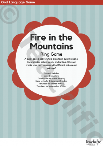 Preview image for Oral Language Games: Fire in the Mountains