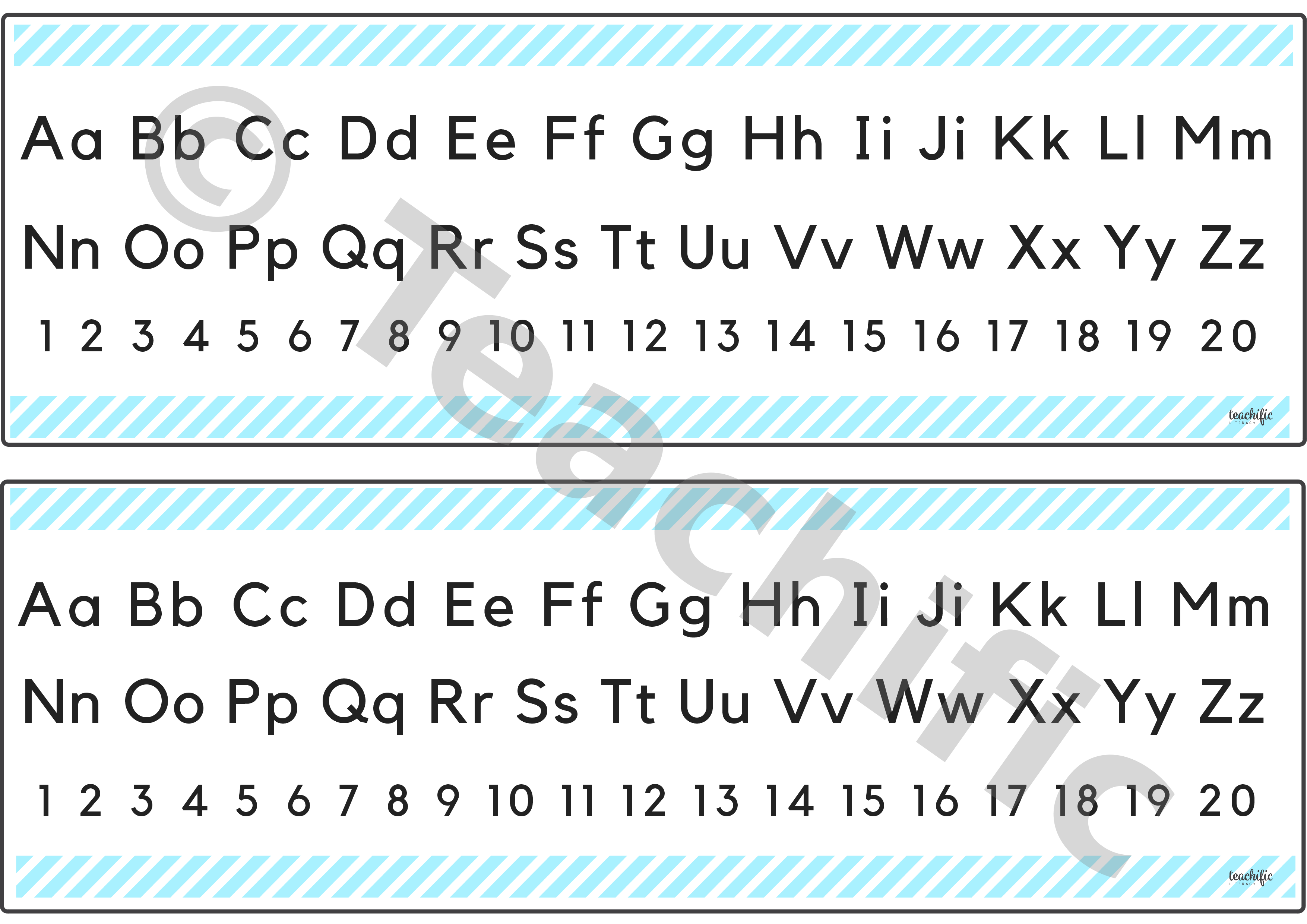 alphabet-and-number-strip-desk-diagonal-stripes-teachific